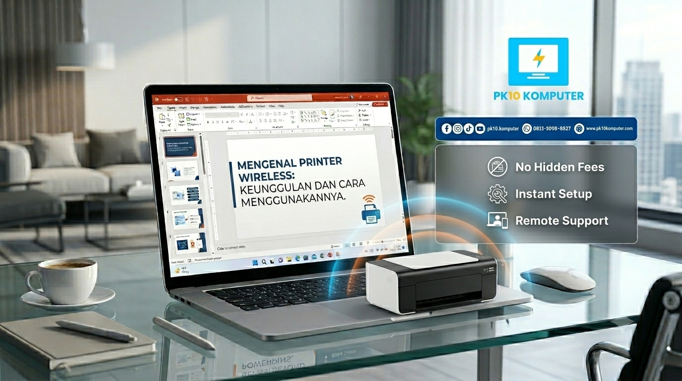 Mengenal Printer Wireless Keunggulan dan Cara Menggunakannya