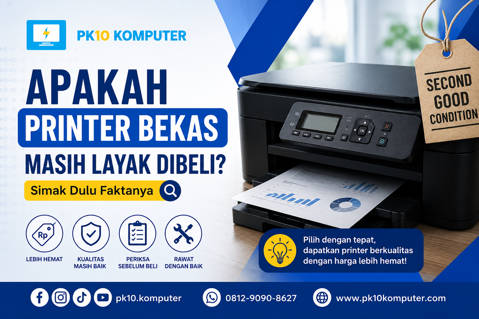 Apakah Printer Bekas Masih Layak Dibeli Simak Dulu Faktanya