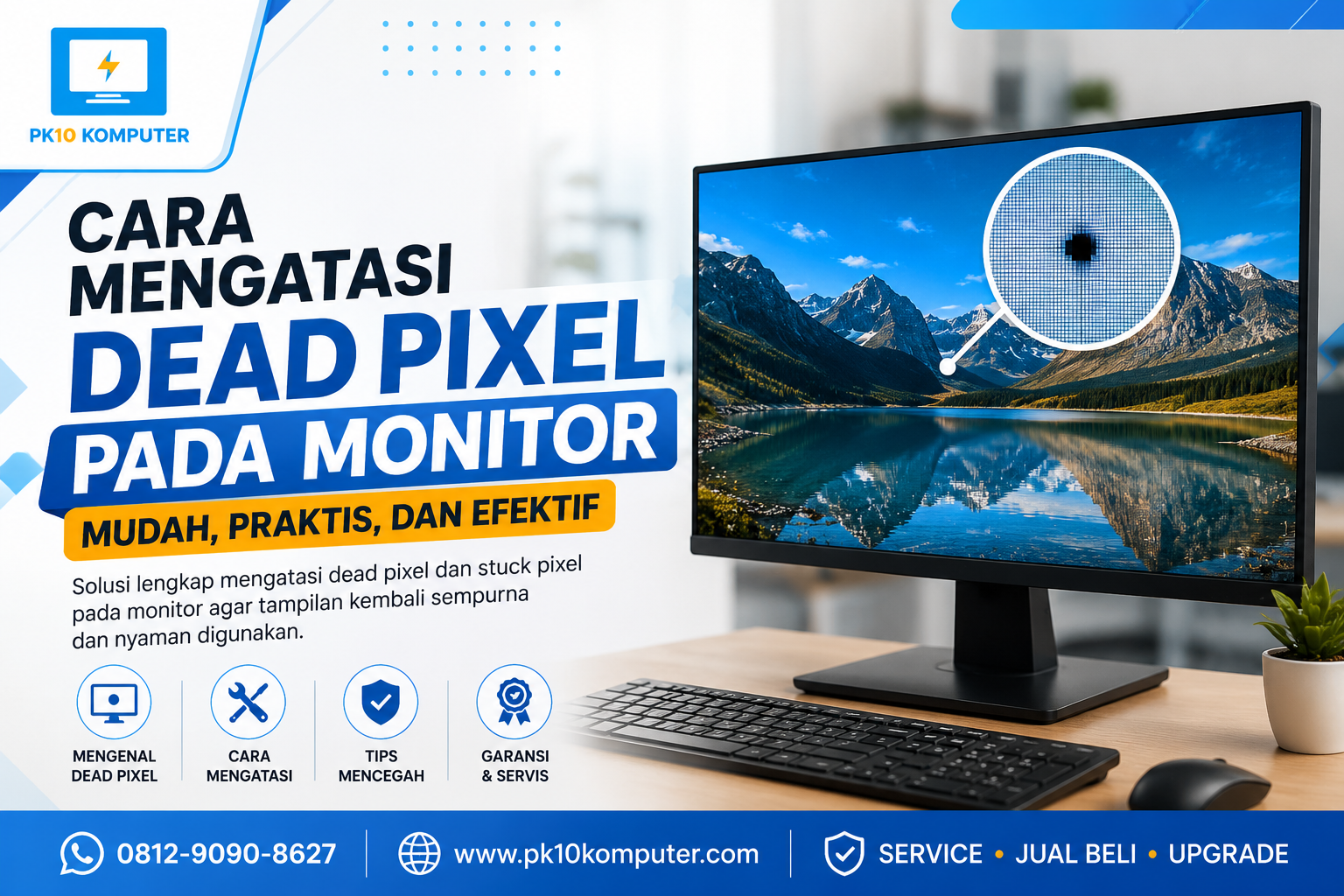 Cara Mengatasi Dead Pixel pada Monitor