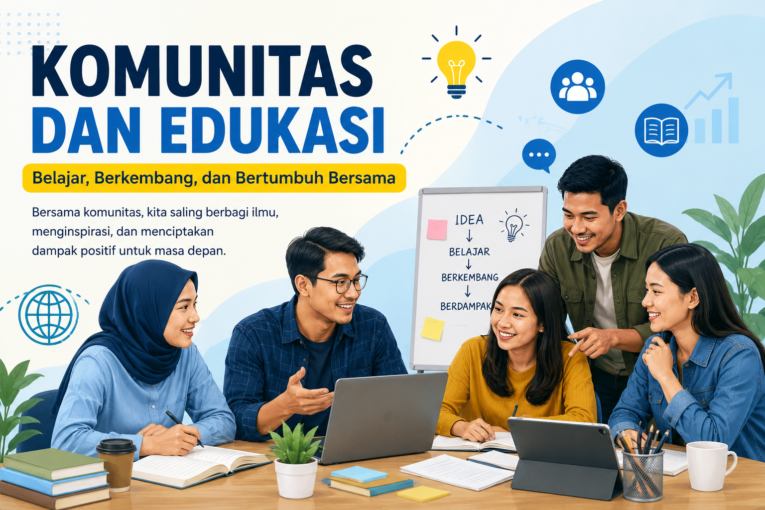 komunitas dan edukasi