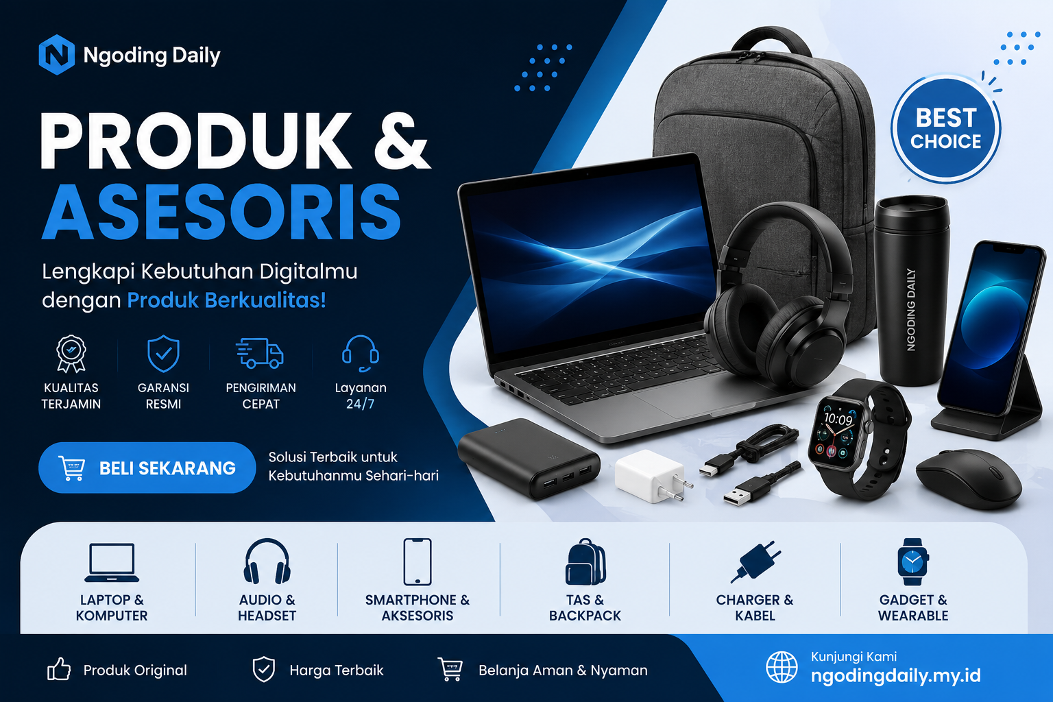 produk dan asesoris