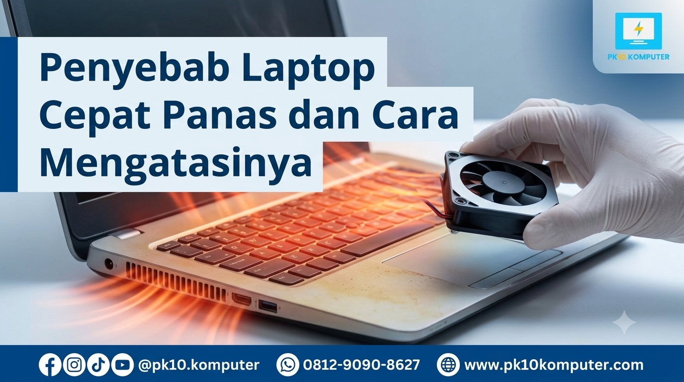 Penyebab Laptop Cepat Panas dan Cara Mengatasinya