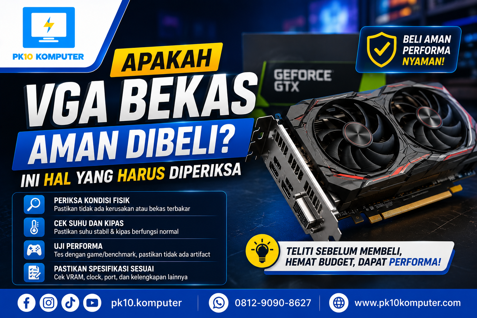 Apakah VGA Bekas Aman Dibeli Ini Hal yang Harus Diperiksa