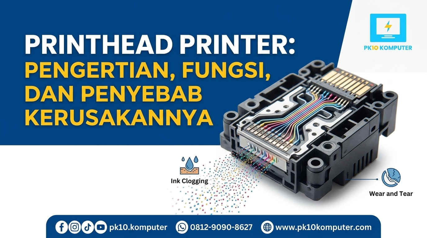 Printhead Printer Pengertian, Fungsi, dan Penyebab Kerusakannya