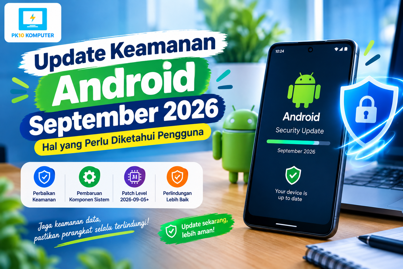Update keamanan Android September 2026 dan perlindungan smartphone