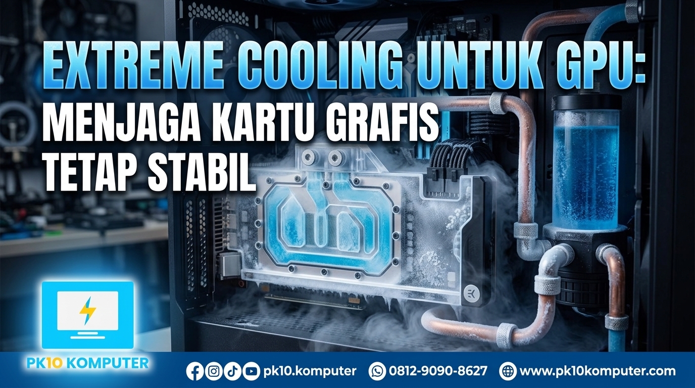 Extreme Cooling untuk GPU Menjaga Kartu Grafis Tetap Stabil