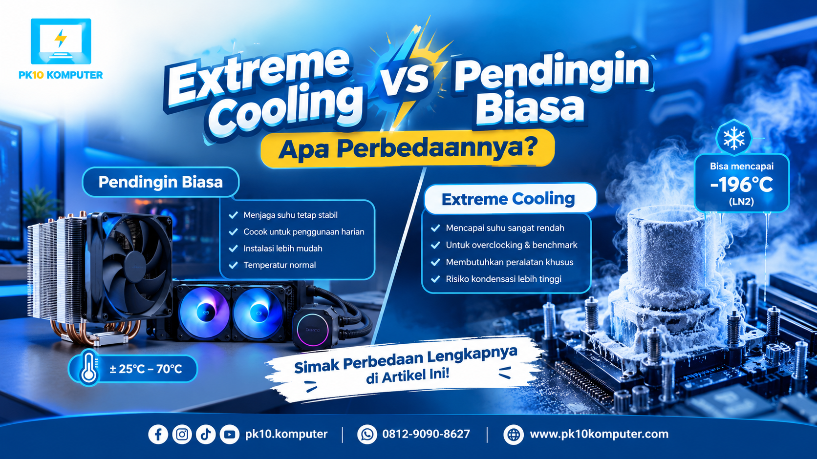 Extreme Cooling vs Pendingin Biasa Apa Perbedaannya
