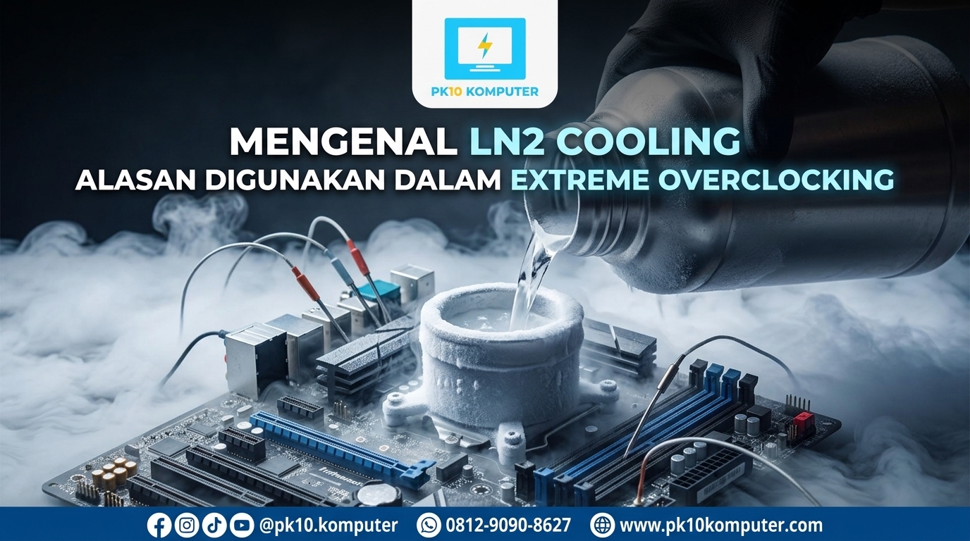 Mengenal LN2 Cooling dan Alasan Digunakan dalam Extreme Overclocking