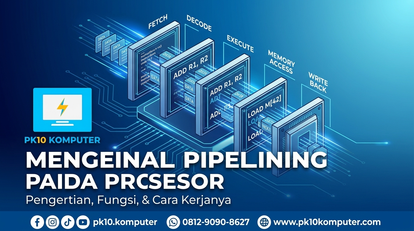 Mengenal Pipelining pada Prosesor Pengertian, Fungsi, dan Cara Kerjanya