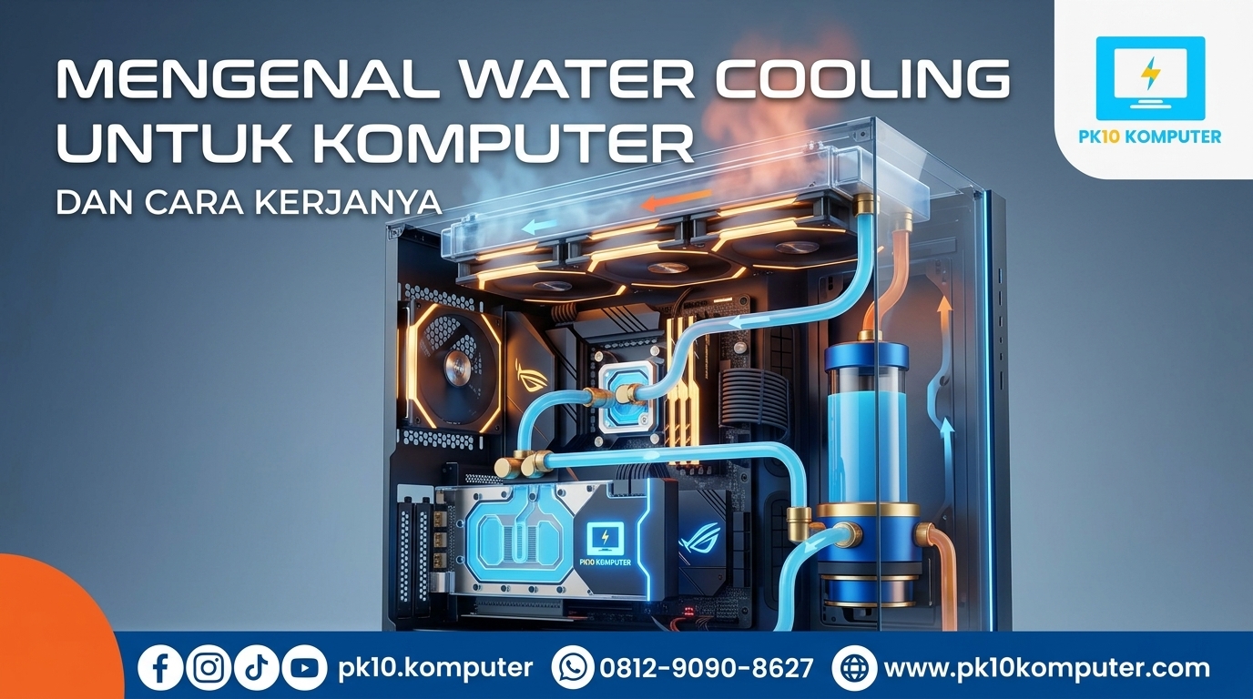 Mengenal Water Cooling untuk Komputer dan Cara Kerjanya
