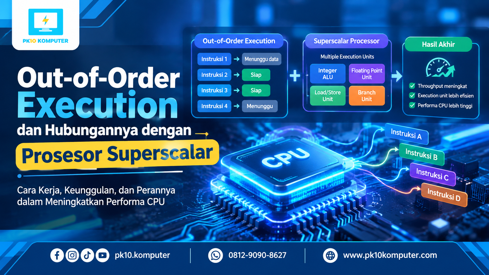 Out-of-Order Execution Pengertian dan Hubungannya dengan Superscalar