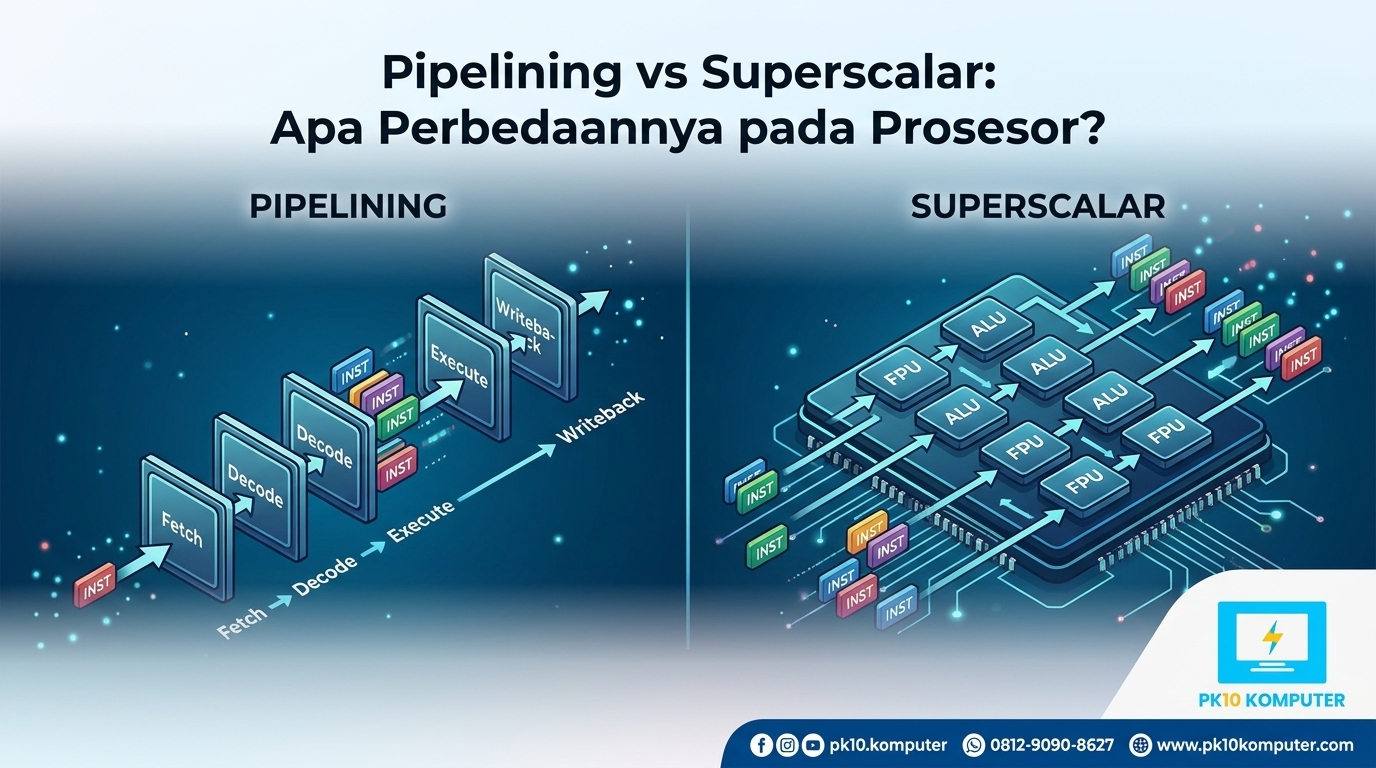Pipelining vs Superscalar Apa Perbedaannya pada Prosesor