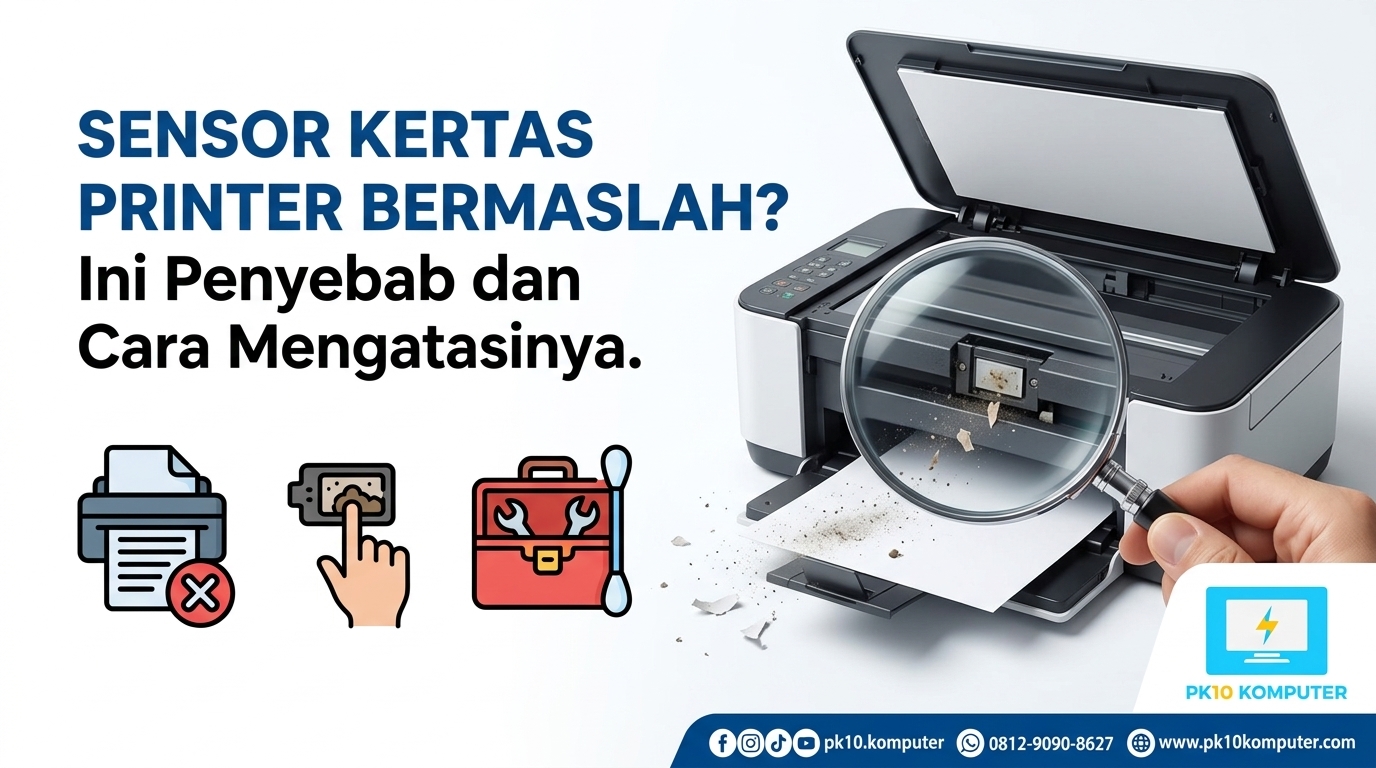 Sensor Kertas Printer Bermasalah Ini Penyebab dan Cara Mengatasinya