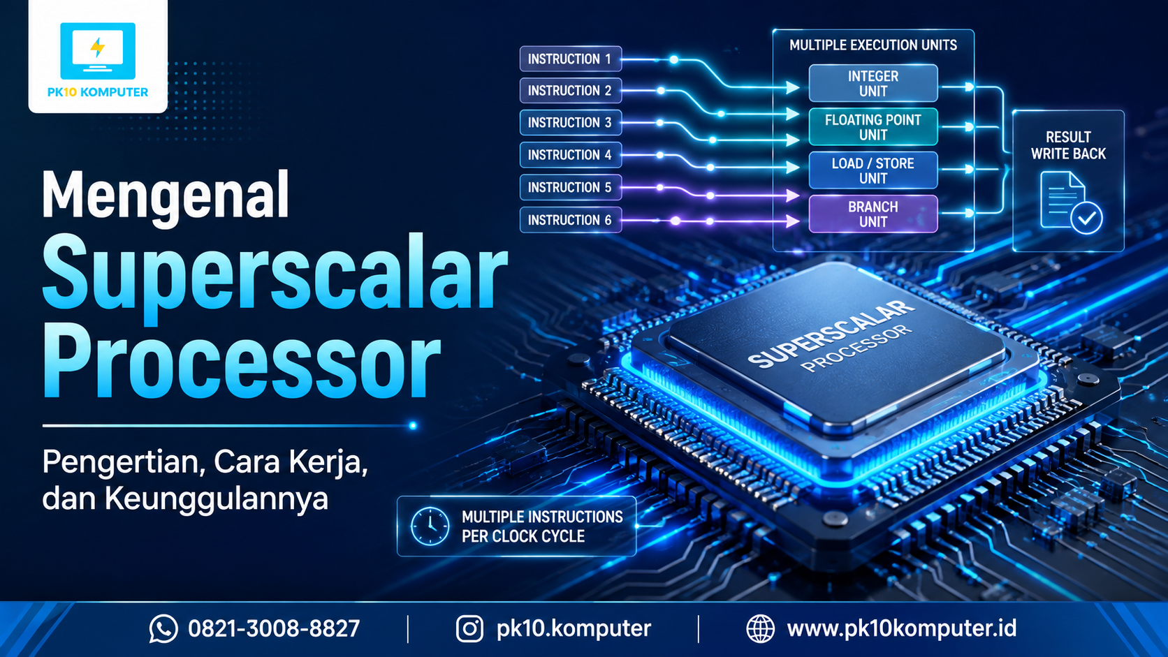 Superscalar Processor Pengertian, Cara Kerja, dan Keunggulannya