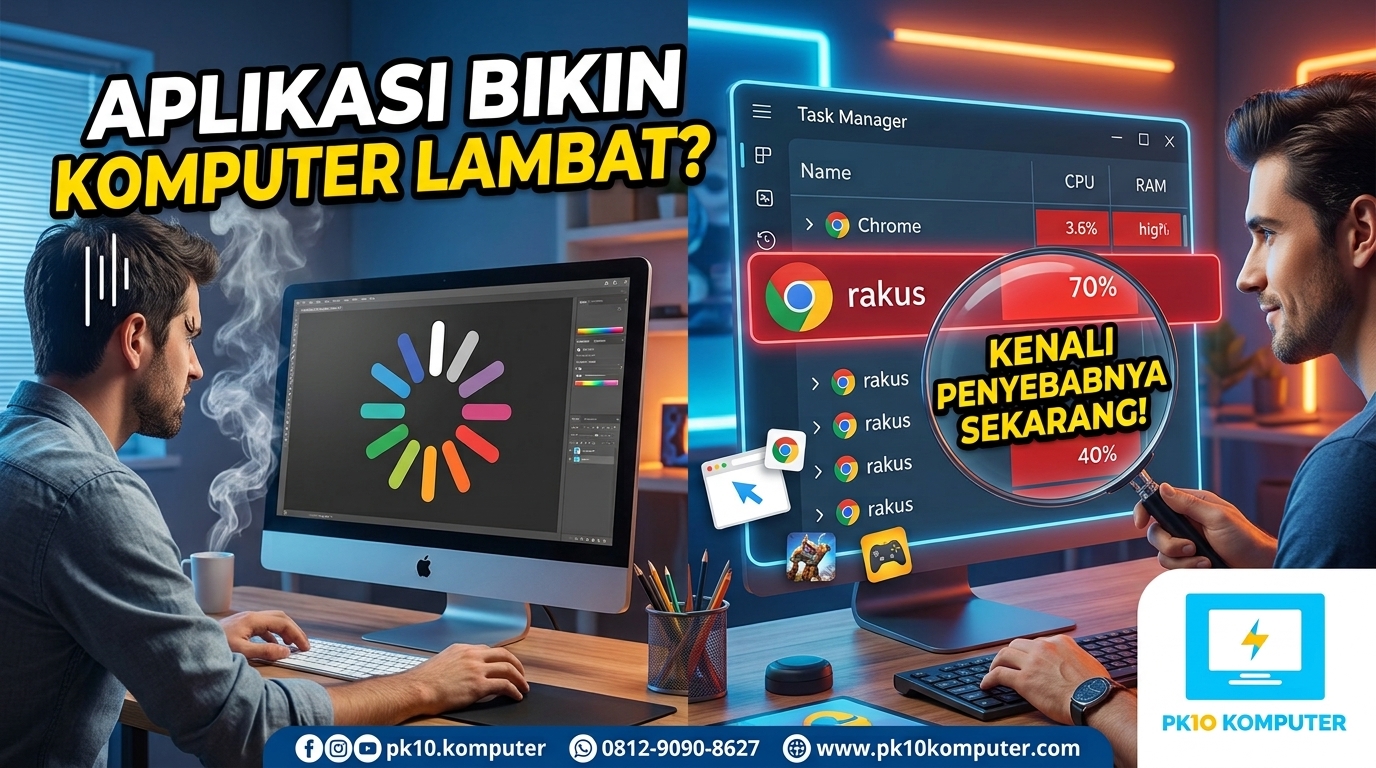 Cara Mengenali Aplikasi yang Membuat Komputer Berjalan Lambat