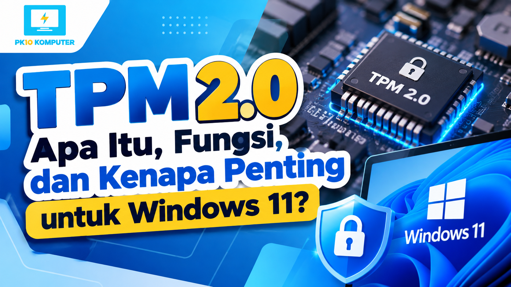 TPM 2.0 dan keamanan Windows 11